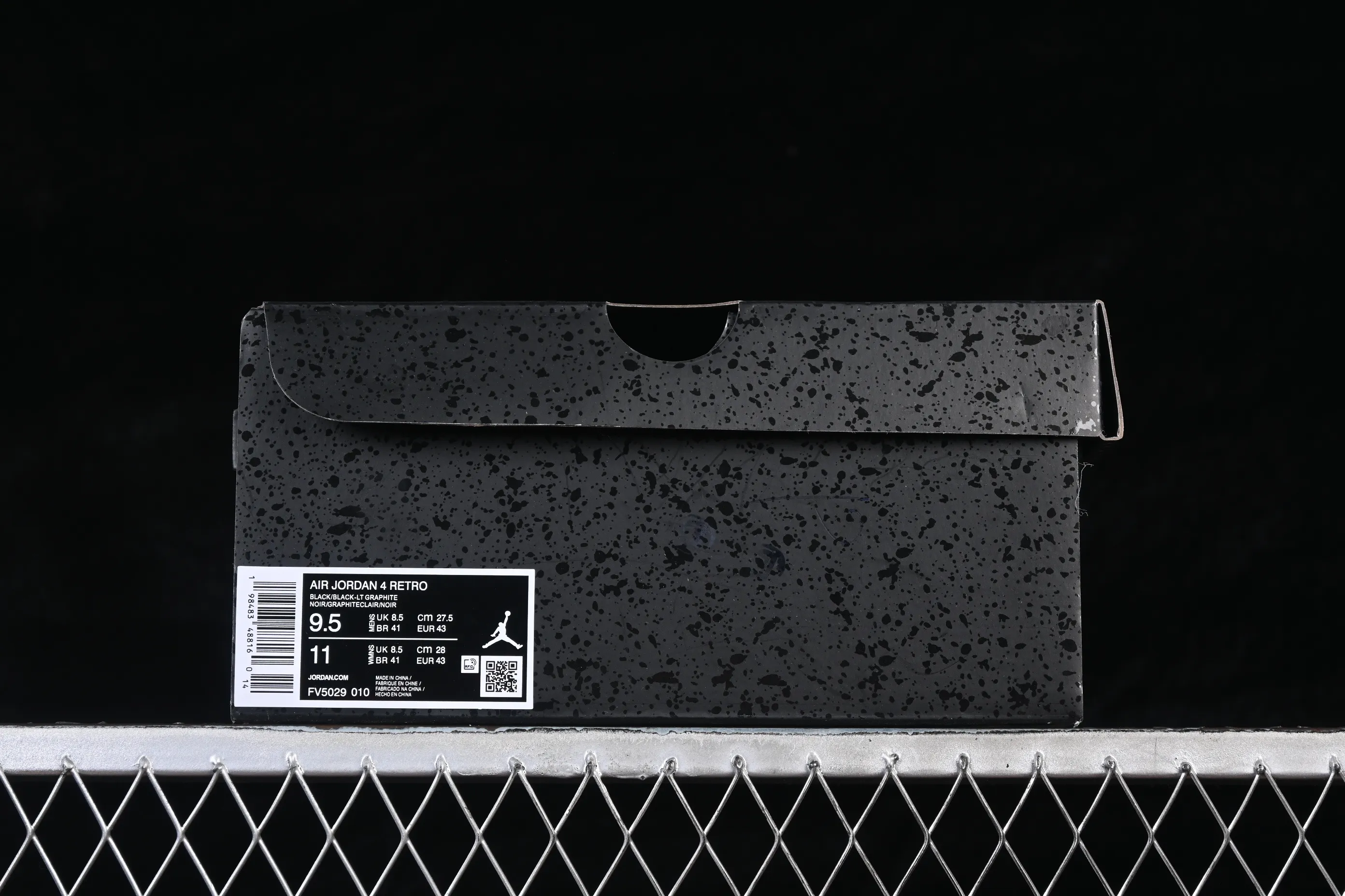 All categories Air Jordan Jordan series basketball shoes Air Jordan 4 TK version Air Jordan 4 Retro "Black Cat" AJ4 Joe 4 new black cat FV5029-010